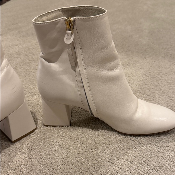Ted Baker Chic off White Ankle Boots - Picture 3 of 7